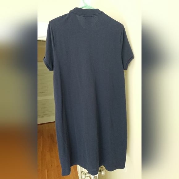 Polo Ralph Lauren The mesh Mini Navy short dress size XL - Picture 2 of 13